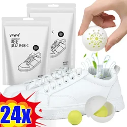 24/1 Stuks Schoenen Deodorant Ballen Luchtverfrisser Schoenen Thee Geur Essentiële Voetverzorging Alledaagse Schoeisel Geur Schoen Kast verse Bal