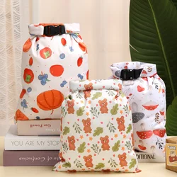 1pc Waterproof Wet Storage Bag Swimming Beach Bag For Outdoor Sports Make Up For Travel Storage Bag Baby Diapers Reusable Bags