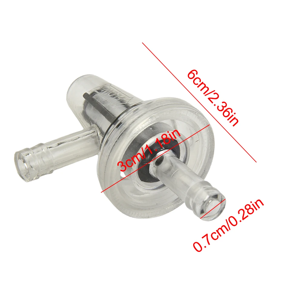 Inline Clear Gas Filter Quad Scooter Hose Lines TRIALS 1pcs 5/16IN 8MM Accessories Clear FUEL INLINE FILTER For MX