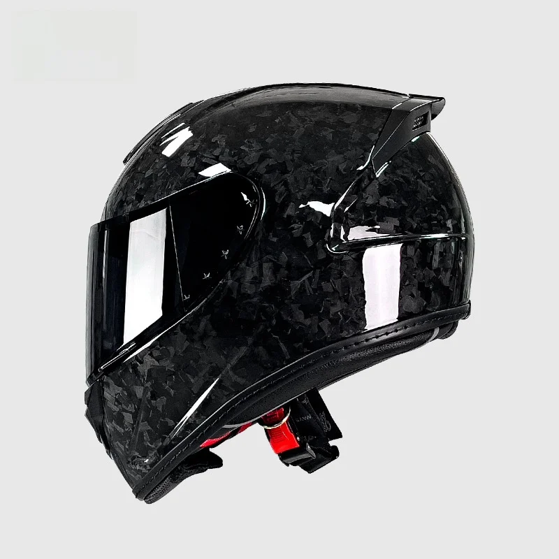 Cascos De Moto All\Season Personalized Ultra\Light Carbon\Fiber Full\Face Helmet for Men Motorcycle Riding Protection Motorcycle