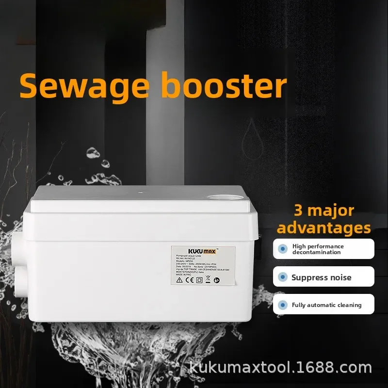 Premium Household Automatic Villa Basement Toilet Crushing Pump Sewage Lifting Pump Sewage Pump