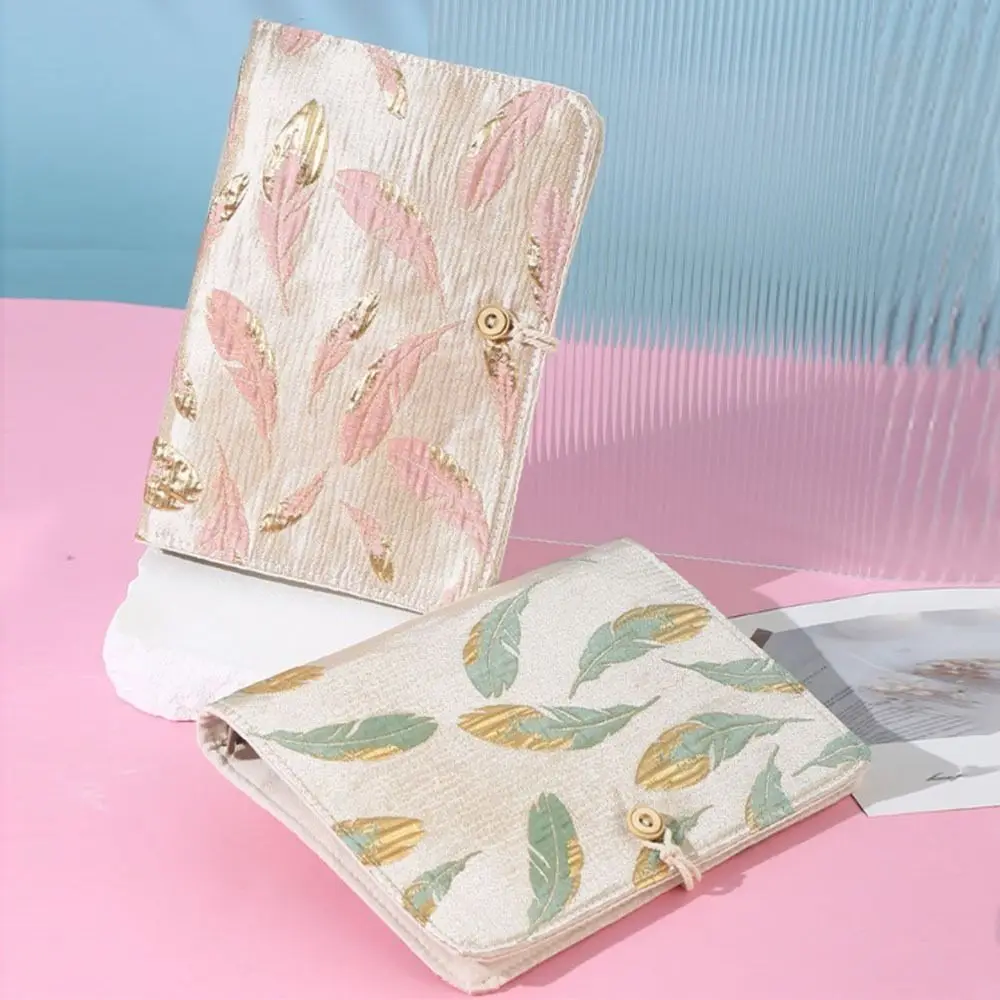 No Inner Page A5/A6 Loose-leaf Book Cover Creative INS Mini Budget Binder Cover Embroidered 6 Rings Notebook Cover Sketchbook