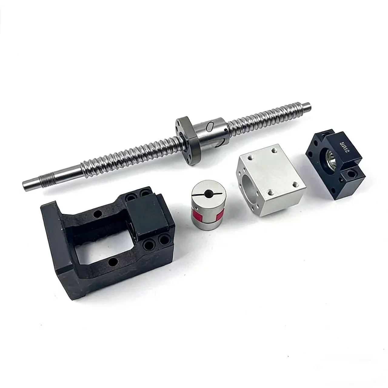 C5 Ball Screw OEM SFU1605 Kit End Machined+Ballnut+Nut Housing+C5 HM12-57/60+BF12End Support+Coupler For Precision Linear Motion