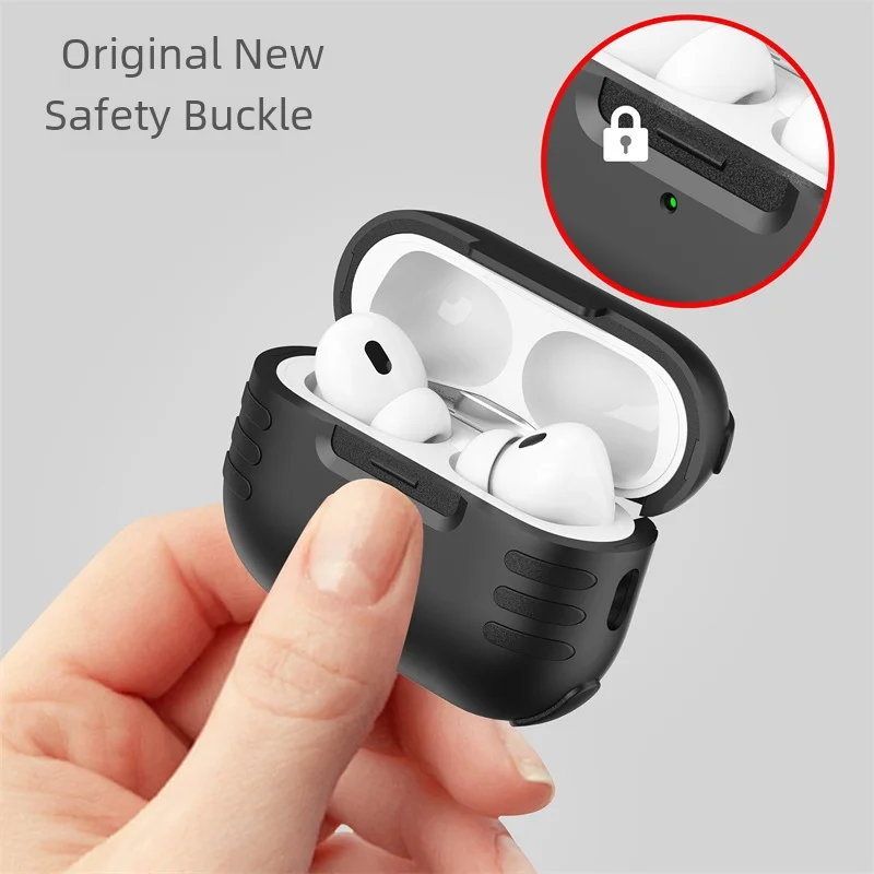 AirPods 4 Case With cleaning pen for AirPods Pro 2 3 Generation Case Full Protective Air Pod 2nd 1st Protect cover with Keychain