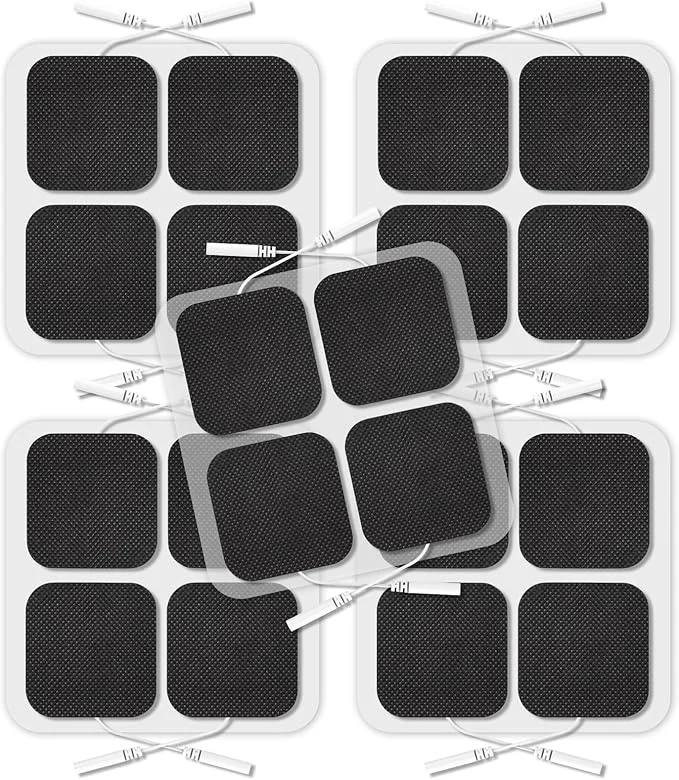 4x4cm 5x5cm Self Adhesive Electrodes Pads EMS Tens Massager Patch Nerve Muscle Stimulator Physiotherapy Therapy Body Massager