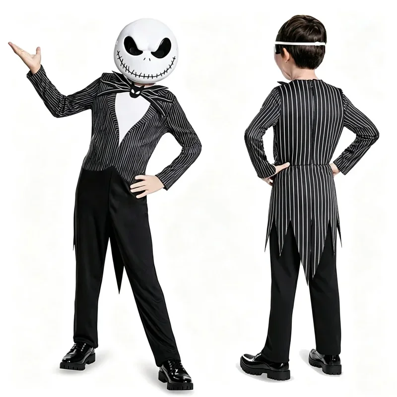 Cosplay Accessories Sets The Nightmare Before Fancy Dress Suit, Anime Role Play Costume for Costume Party & Stage Performance