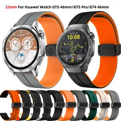 Hot 22mm Silicone Strap For Huawei GT 5 GT 4 46mm Wristband For Huawei Watch GT 5 Pro GT 2 GT 3 Pro 46mm SE Replacement Bracelet