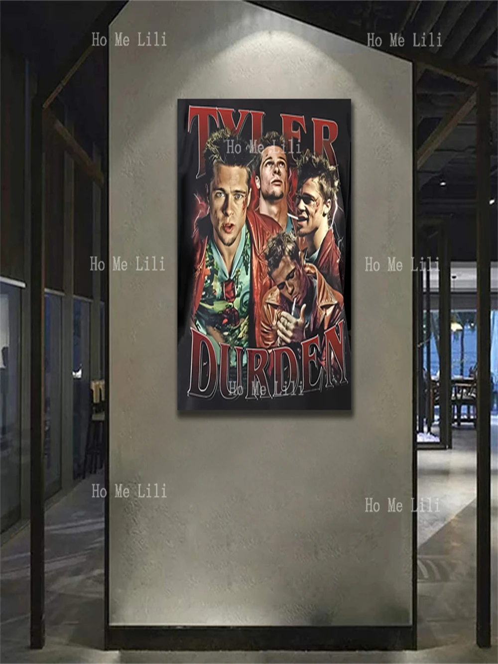 Limited Fight Club Actor Fight Club Vintage Gift Room Wall Art Canvas Art Wall Decorations Prints