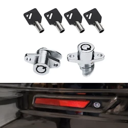 Motorcycle Hard Saddlebag Lock Key Kit Set Fit For Harley Touring Models Electra Street Glide Road King 1993-2022