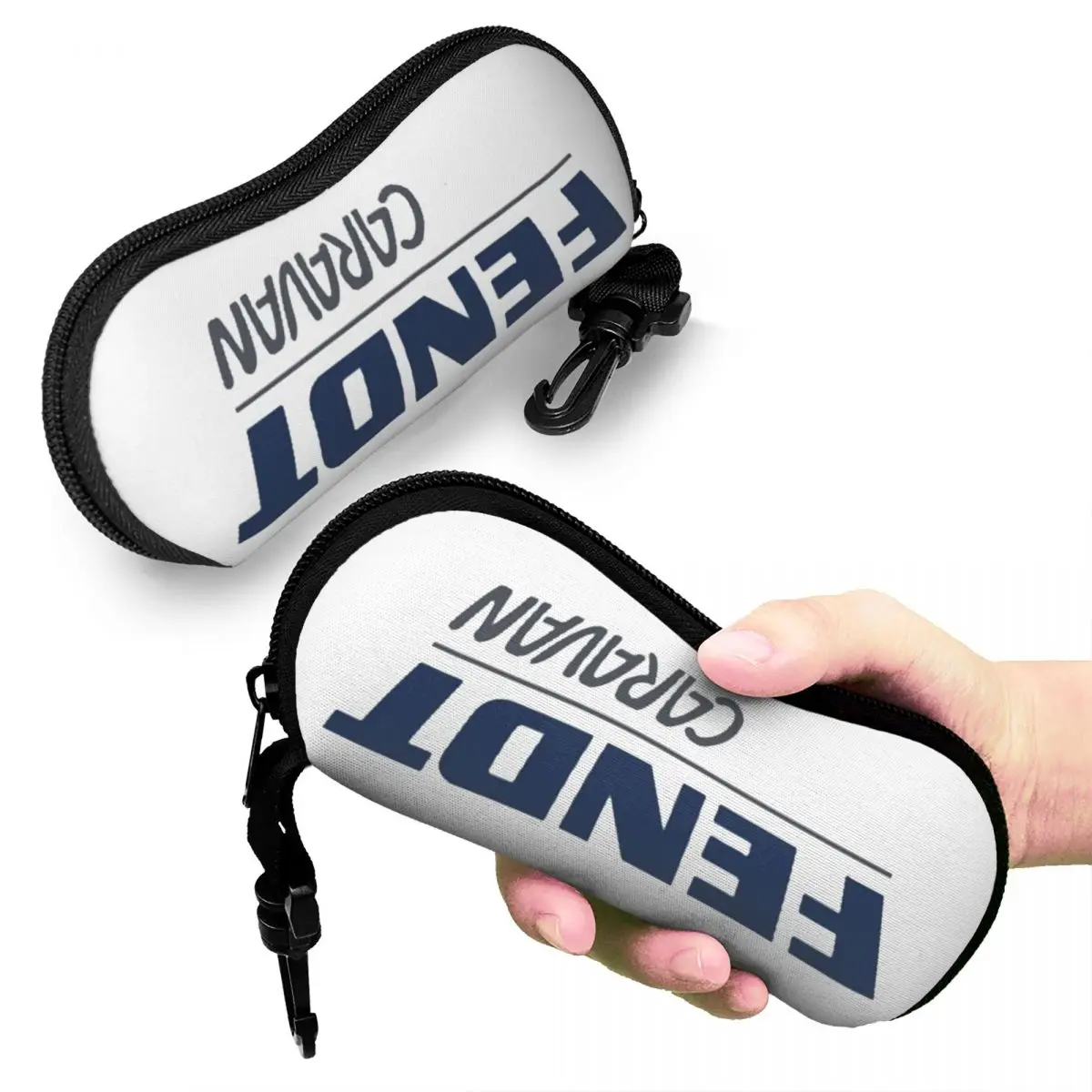 

Fendt Shell Glasses Case Protective Sunglasses Box Women Men Soft Eyeglasses Bag Pouch