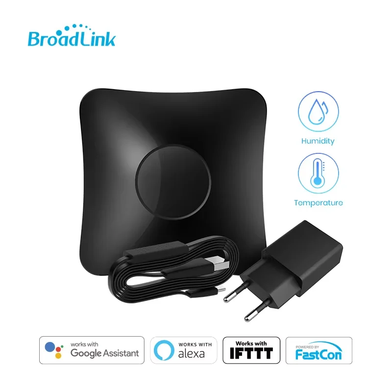 Broadlink RM4 Pro afstandsbediening WiFi IR RF intelligente controller werkt met Alexa Google Assistant Smart Home Automation.