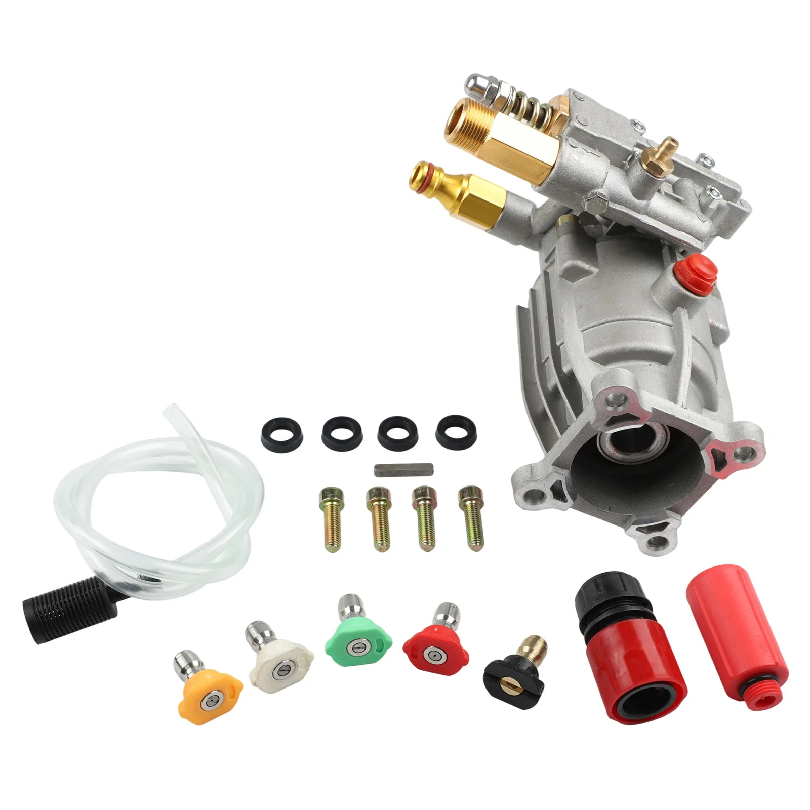 1 шт. горизонтальный насос для мойки высокого давления 3/4 дюйма, горизонтальный вал 2400-2750 фунтов на квадратный дюйм на 2,2-2,4 галлона в минуту для KARCHER, запасные части HONDA