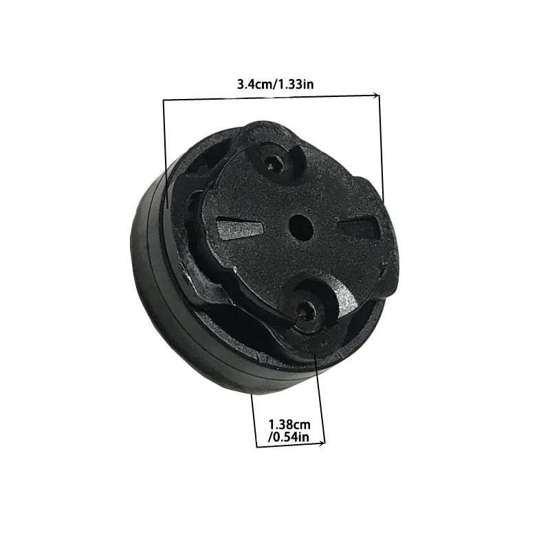 SUKOU Fahrradcomputer GPS-Halterungsadapter mit drehbarer Abdeckung, Ersatzteil für Garmin Edge 500/530/1050 – Detail 4