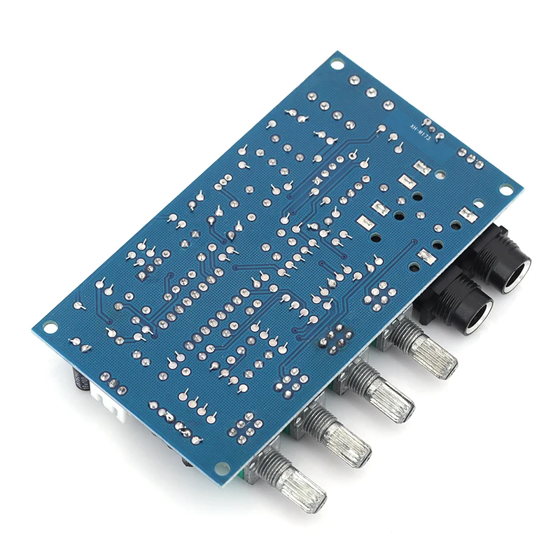 1/5/10PCS XH-M173 Moving-coil Microphone Amplifier Board Karaoke Reverb Microphone Module Dual Power AC 12V view 2