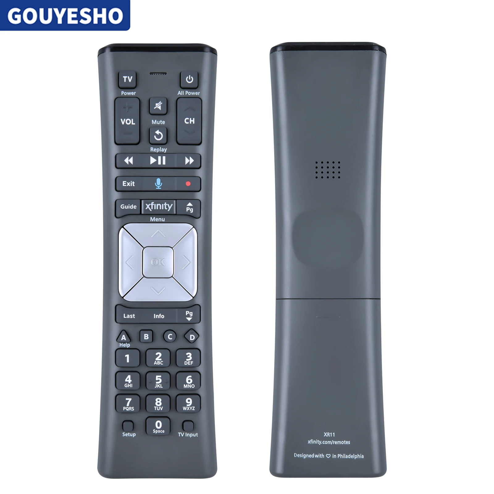 جديد لكومكاست/Xfinity XR11 قسط صوت المنشط كابل التلفزيون الخلفية التحكم عن بعد V2-U X1 سلسلة ، XG1 ، Xi3