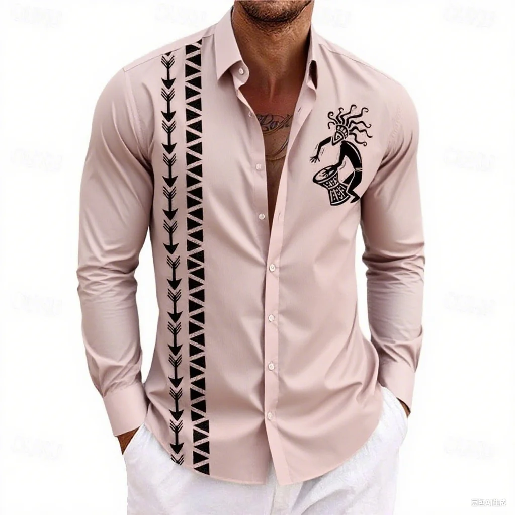 

Men's summer long and short-sleeved shirts, stylish casual street and outdoor shirts, comfortable fabric shirts XS-6XL