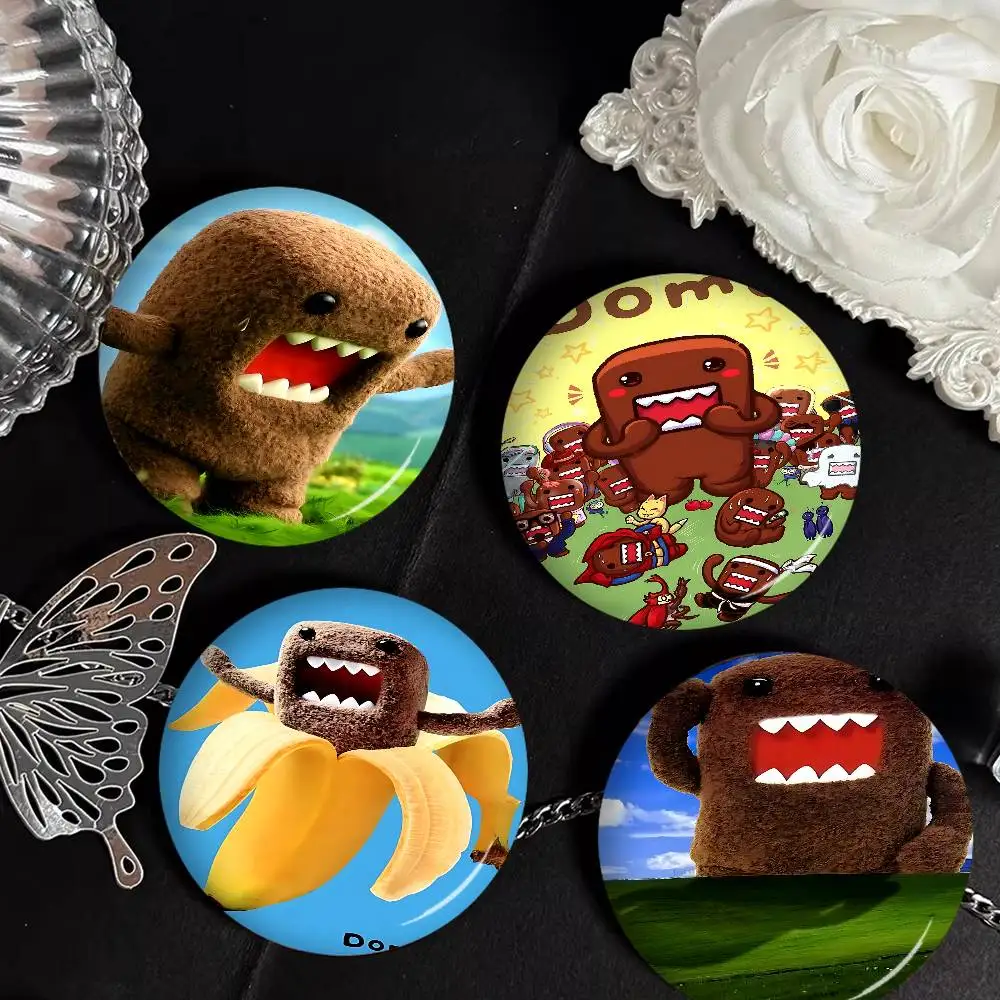 Domo Kun Anime Anime Brooches Cute Cartoon  Badge Jacket Jeans Lapel Pin Gift Accessorie