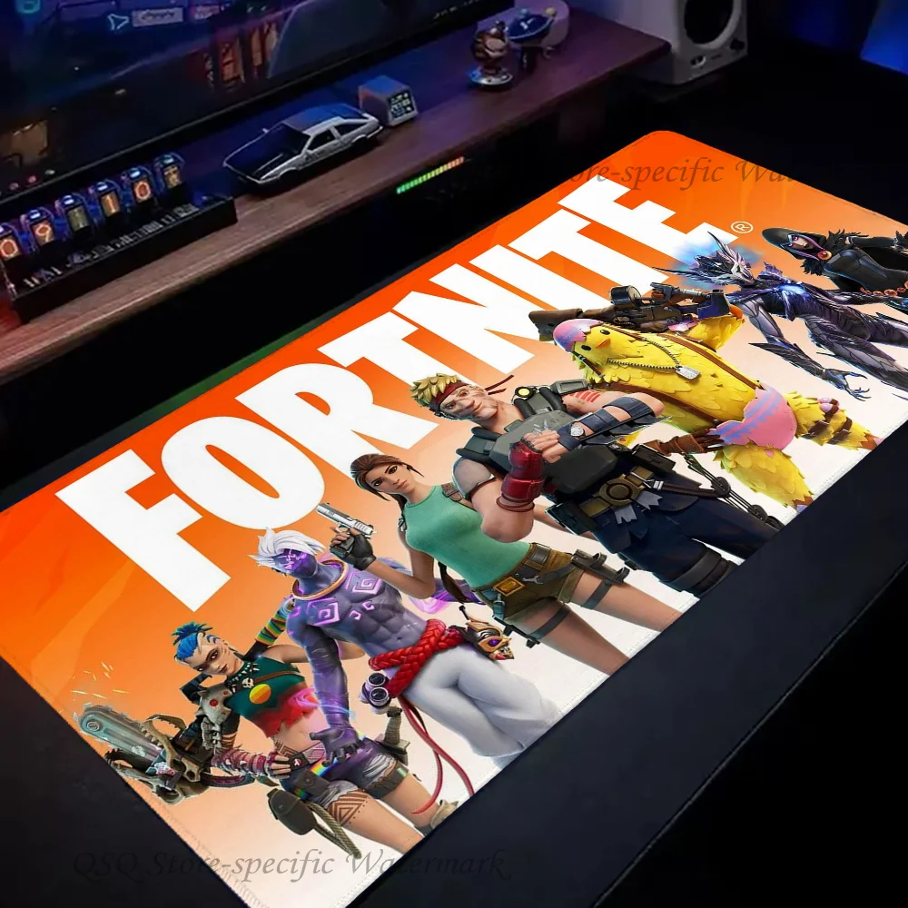 Imagem -03 - F-fortnite-mouse Pad Esteira de Mesa Acessórios para Jogos Jogos Principais Teclado Xxl