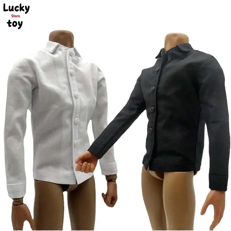 1/6 Male Soldier Thin Shirt Clothes Model for 12in Action Figure Thin Narrow Body Action Figure Toys