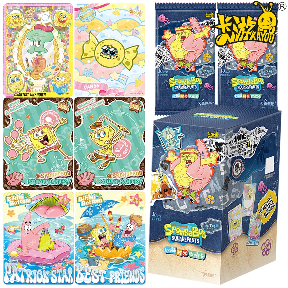 

Новый Kayou оригинальные штаны «Губка Боб» американская комедия анимационная коллекция персонажи мультфильмов со звездами HD карты игрушки для семьи