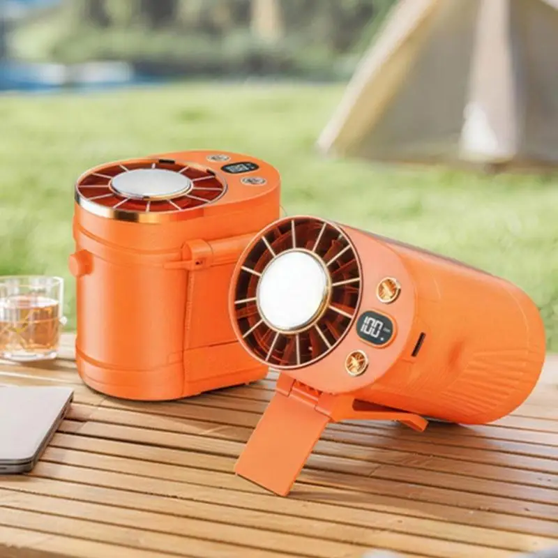Desktop And Waist Cooling Fan Strong Clipping 25 Temperature Drop For Hot Weather