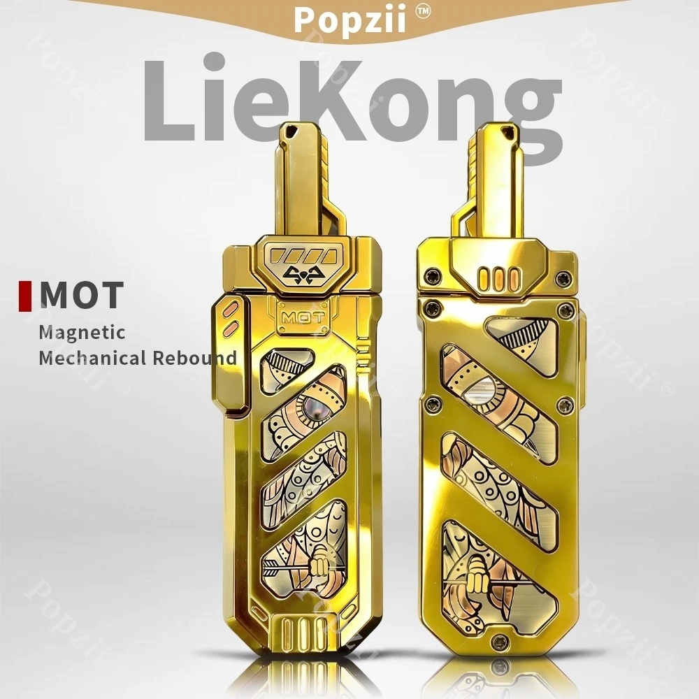 

MOT EDC Magnetic Mechanical Rebound Adults Stress Relief Toy Mechanical Multi Orbit Push Slider Decompression Toy