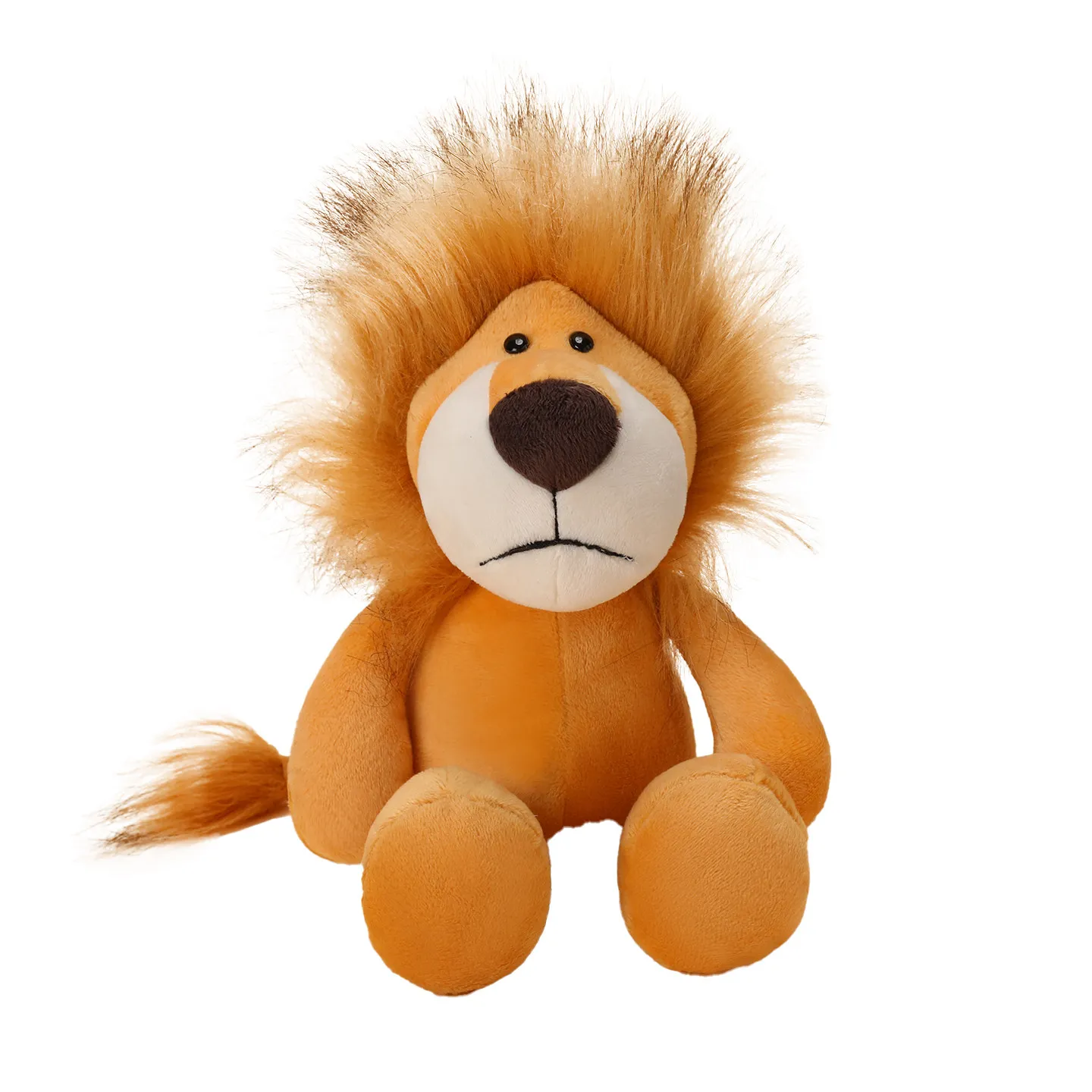 أنيمي نمط الغابات الحيوان الراكون الأسد الرعاية ألعاب من نسيج مخملي دمية محشوة أفخم دمية الأطفال طفل لعبة فتاة هدية