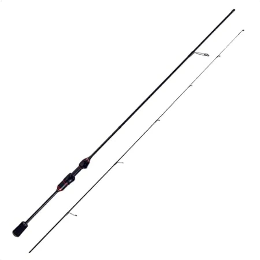 

Aventik EchoLite Fishing Rod Ultralight Bass Fishing Pole with Lure 28g High Carbon UL Trout Spinning Casting Rod Line Weight 2