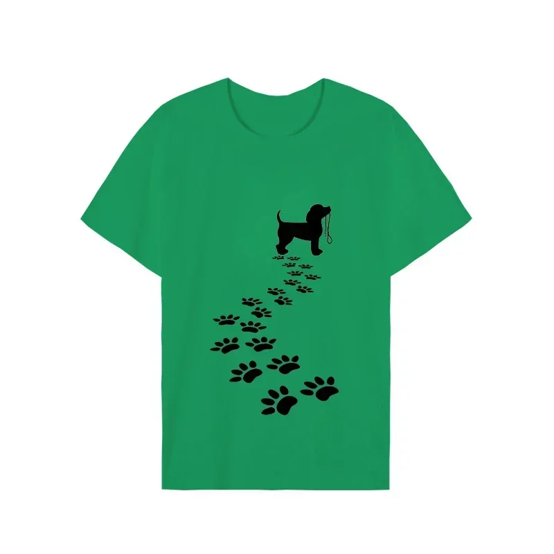 Summer Tshirts Fashion Kawaii Dog Paw Shirt Women Men Clothes Funny Graphic Tshirt Femme Harajuku Shirt Hip Hop T-shirt