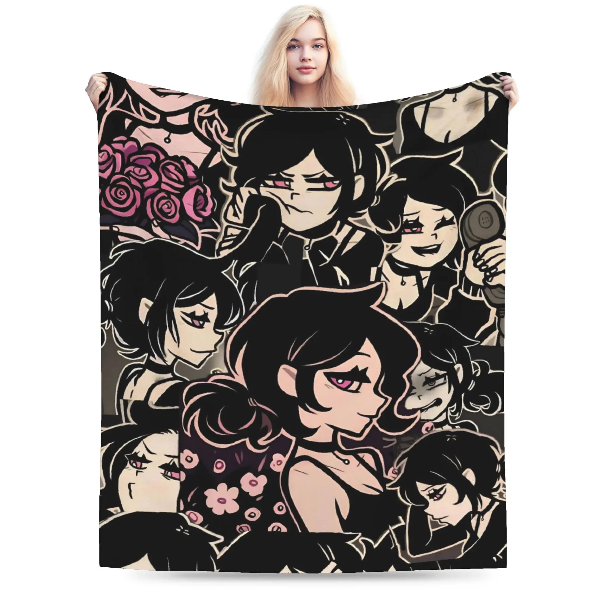 Game The Coffin Of A-Andy And L-Leyley Blanket Velvet Summer  Multi-function Soft Throw Blankets for Sofa Outdoor Quilt