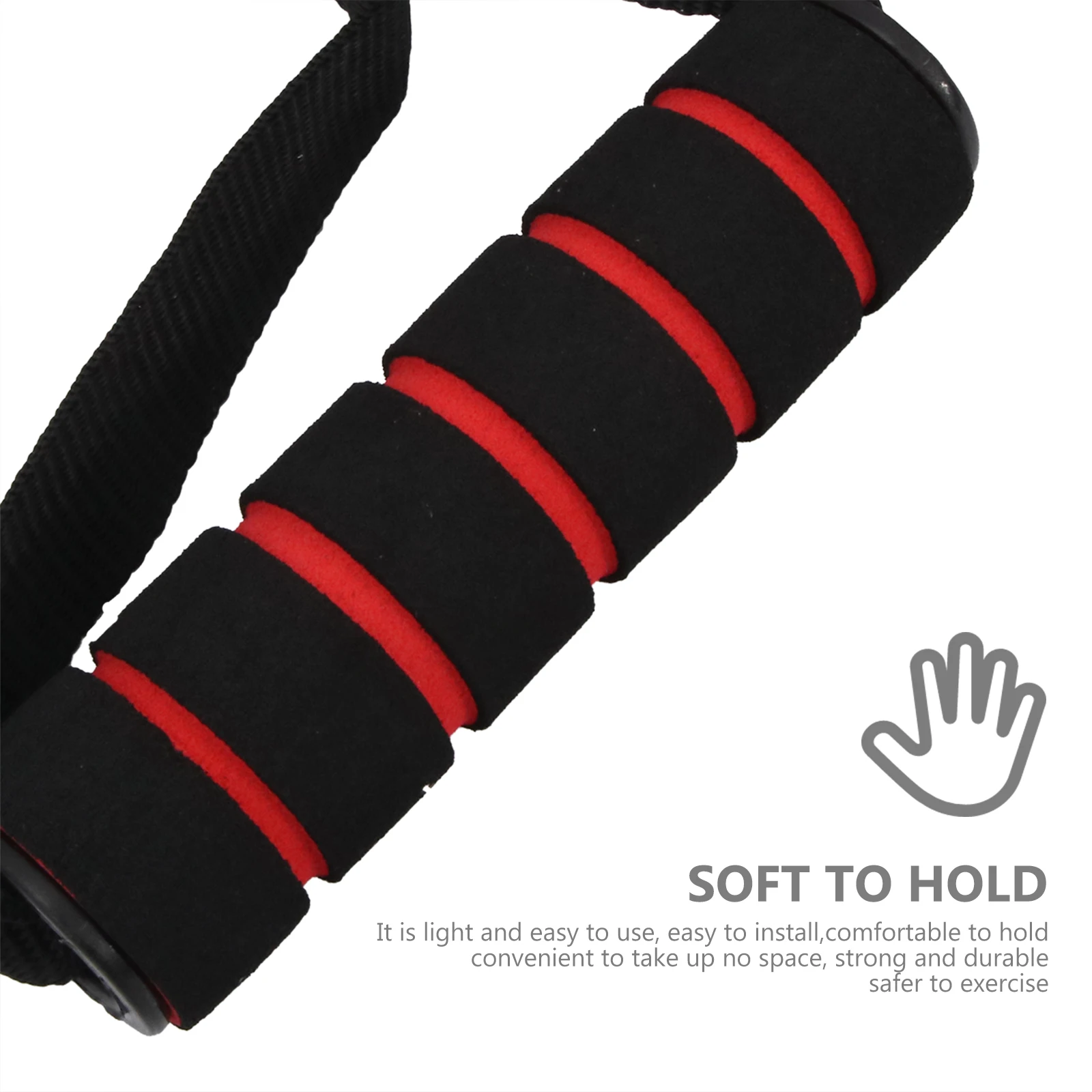 

Muscle Trainer Elastic Rope Fitness Bands Resistance Pulley Cable System Ropes Biceps Tricep Attachment Gym Equipment