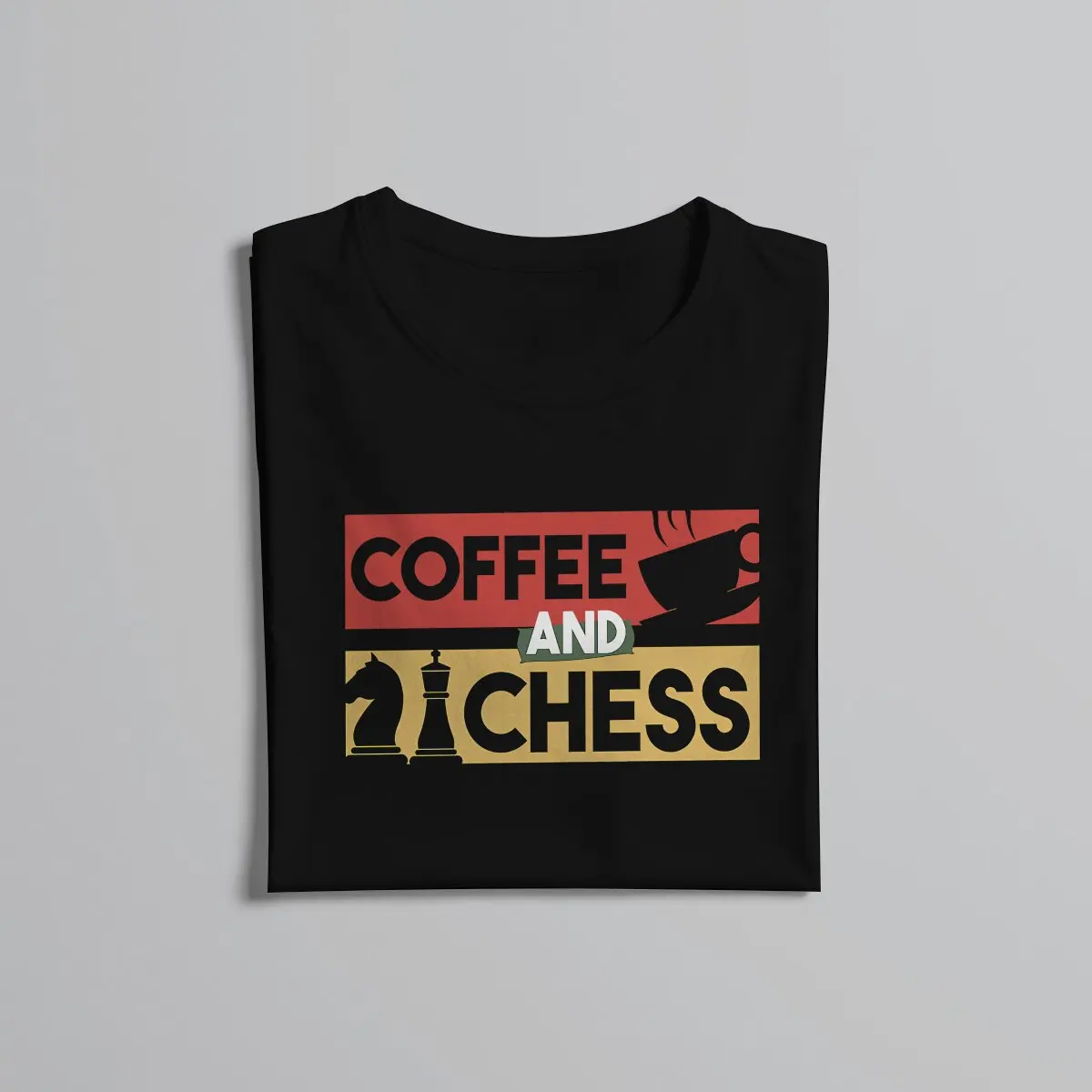 Coffee And Chess Essential Hip Hop TShirt Chess Design Casual Polyester T Shirt Hot Sale T-shirt For Men Women image 5