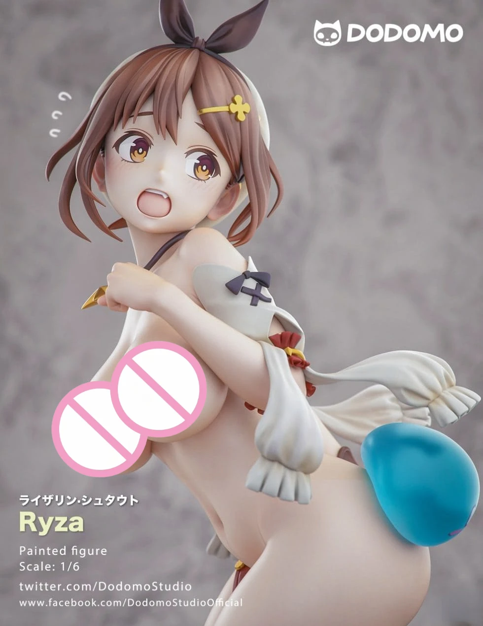 Dodomo Studio originale al 100% [18+] Atelier Ryza: Sempre oscurità Il nascondiglio segreto Ryza 1/6 GK Statua Ornamenti Pre-vendita Kawaii
