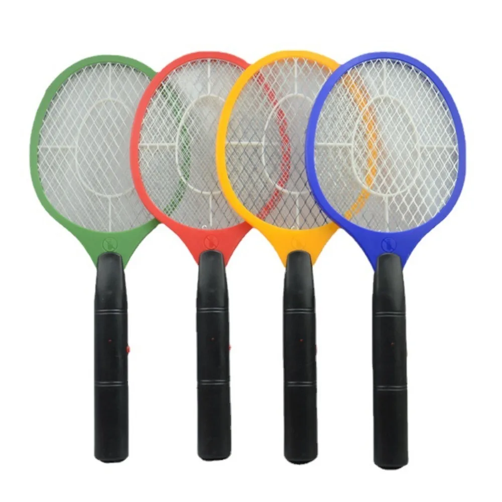 Electric Mosquito Swatter Cordless Battery Power Electric Fly Mosquito Swatter Bug Racket Insects Killer