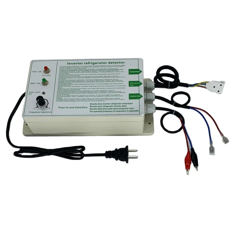 Refrigerator inverter board, compressor, solenoid valve, fan, air door, electric valve inspection and testing tool for faults