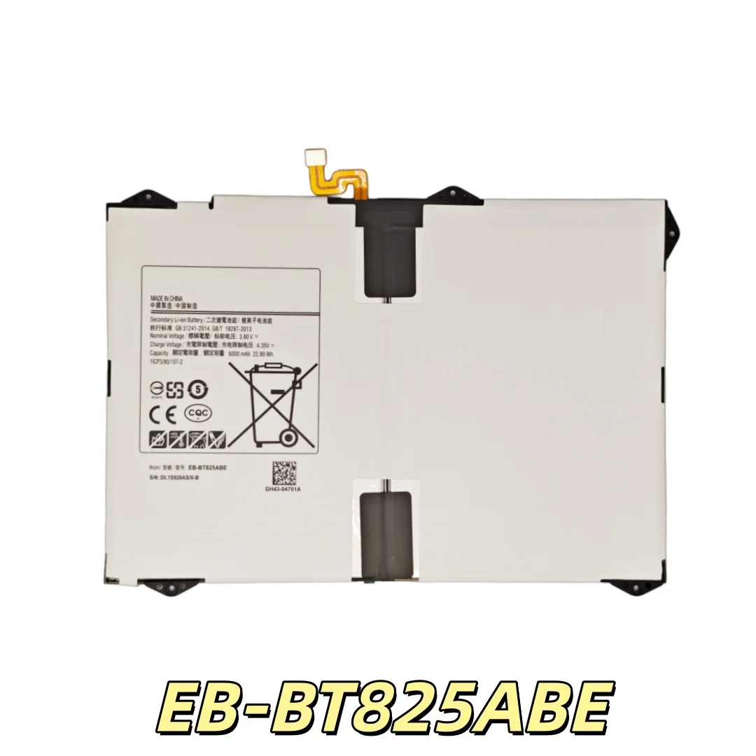 High Quality Replacement Tablet Battery For Samsung Galaxy Tab S3 9.7 SM-T820 SM-T825 SM T820 T825 EB-BT825ABE 6000mAh