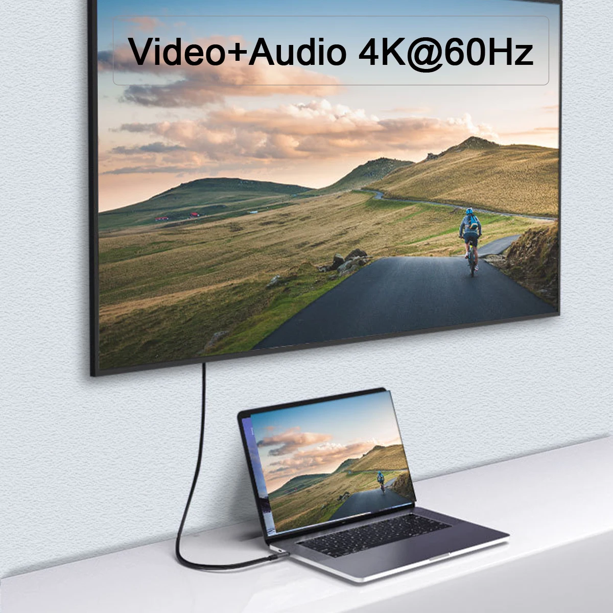 USB C Sang USB C 100W Góc 90 Độ 10Gbps Nylon Bện USB3.2 Gen2 Loại-C đầu Cáp Mạ Vàng 4K Video Cho Macbook Laptop