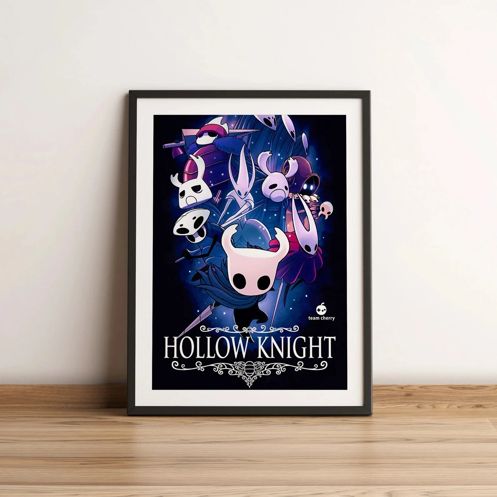 Hollow Knight Videogame Painting kids Anime Game Posters Prints Printed On Canvas Home Wall Art Pictures For Living Room Decor