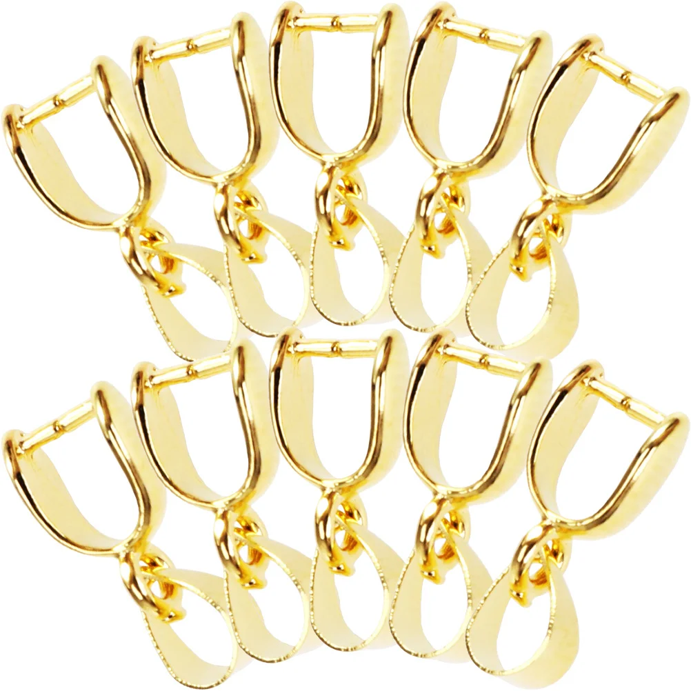 DIY 목걸이 팔찌 쥬얼리 부자재 펜던트 금속 핀치 클립 클래스프 공예용 클립 베일 비즈 커넥터 30개