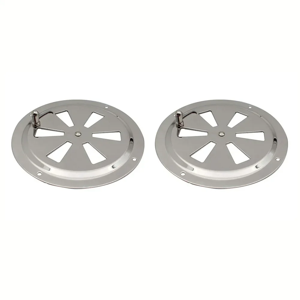 Easy Installation Yacht RV Vent For Caravans Air Vent Ventilation Blade Silver Color Stainless Steel 316 Mirror Finish