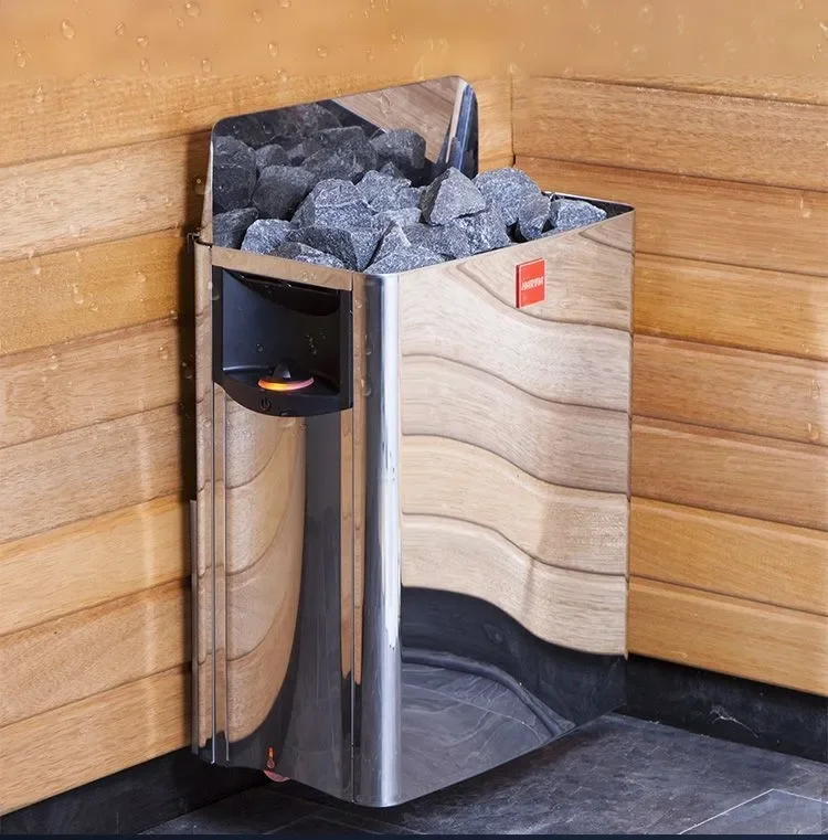New Model Dry Steam Sauna Room Harvia the Wall Stainless Steel Electric 6KW Sauna Heater Stove