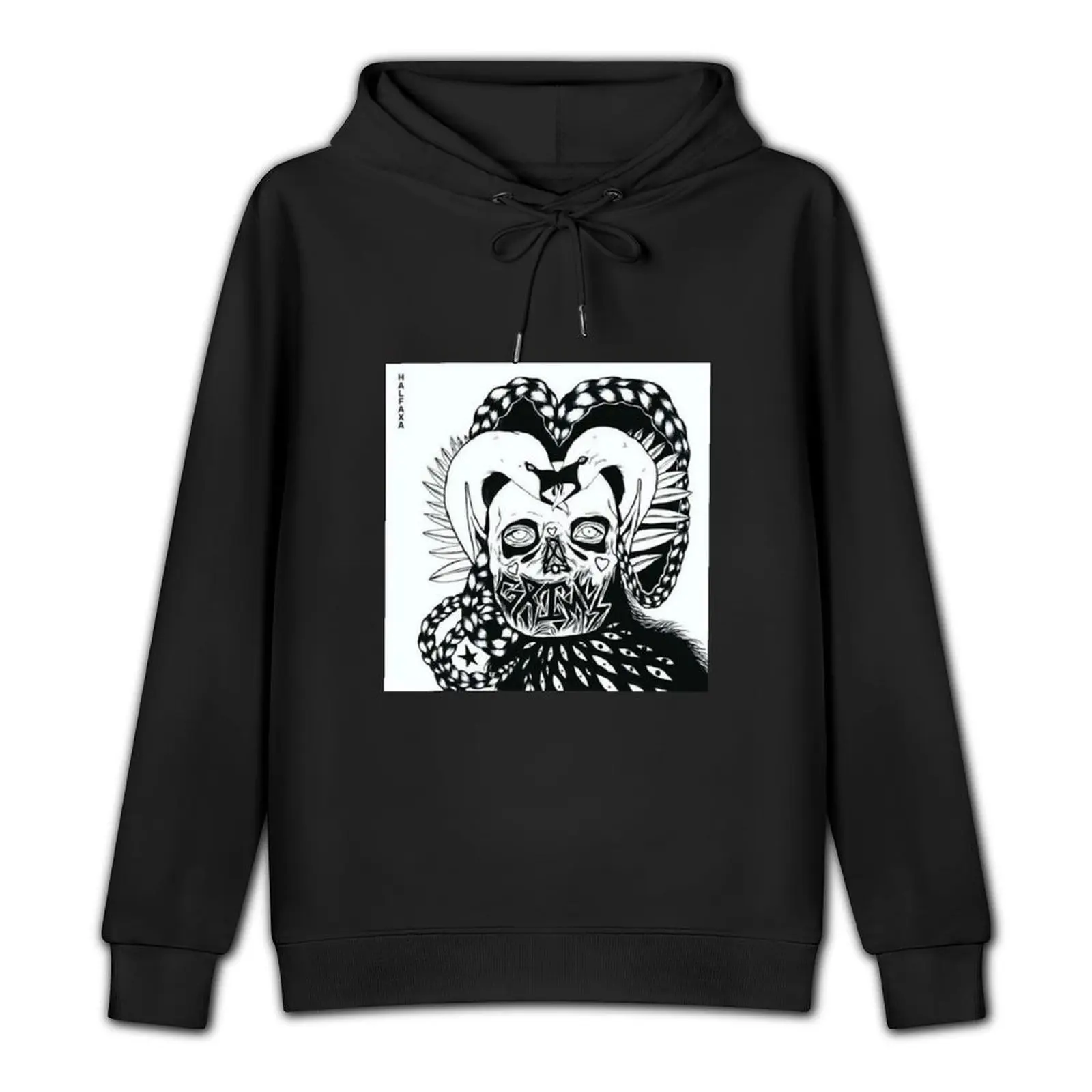 Grimes Halfaxa Cover Pullover Hoodie male clothes autumn jacket men clothes for men new in hoodies and blouses