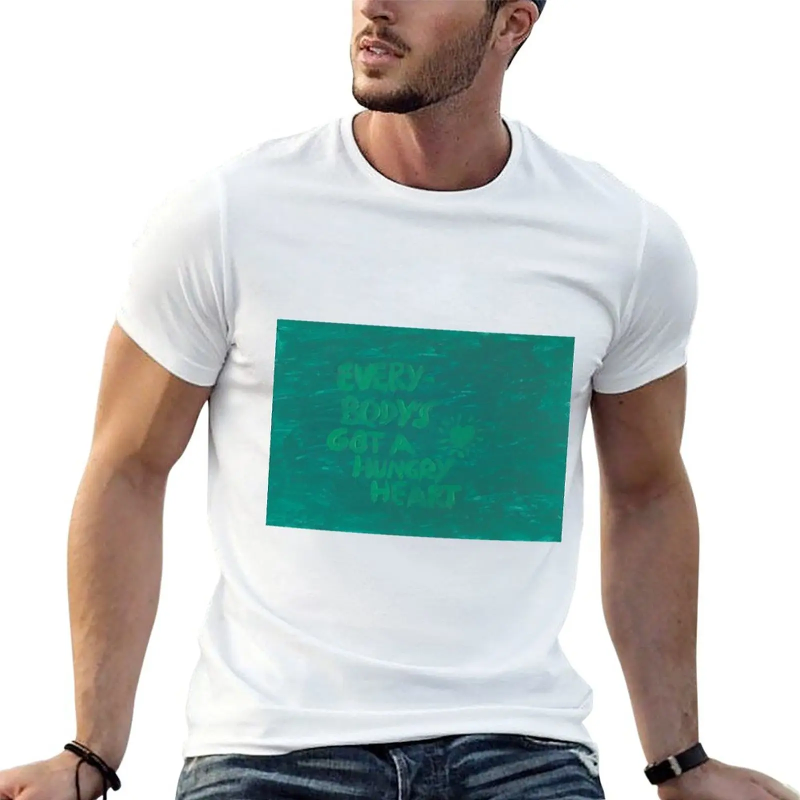 

hungry heart T-Shirt t shirts for man cotton soft anime t shirts oversize t shirts for man pack cotton T-shirt