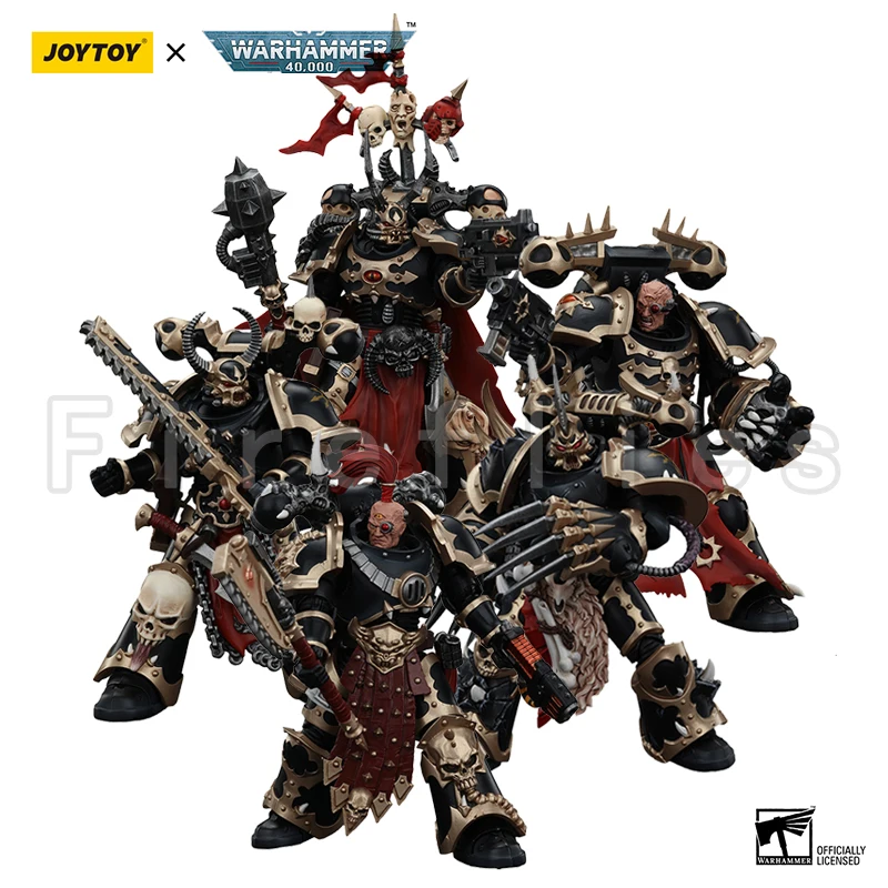 [Pre-Order]1/18 JOYTOY Action Figure 40K Chaos Space Marines Black Legion Chosen Anime Model Toy