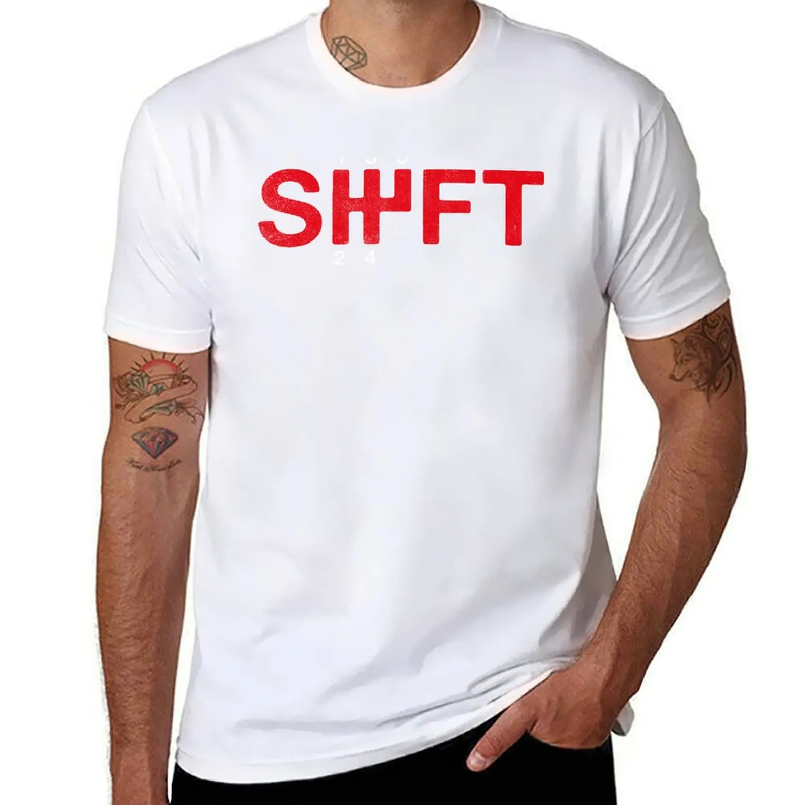 

SHIFT Manual Transmission Three Pedals T-Shirt t shirts for man cotton man tshirt T-Shirt