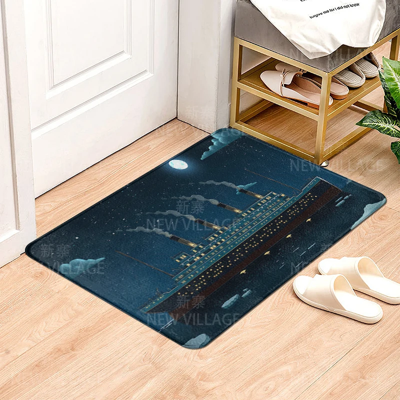 House entrance carpet Home Colorful animals doormat  Room Bath mat Foot mat bathroom non-slip mat Kitchen water absorption mat