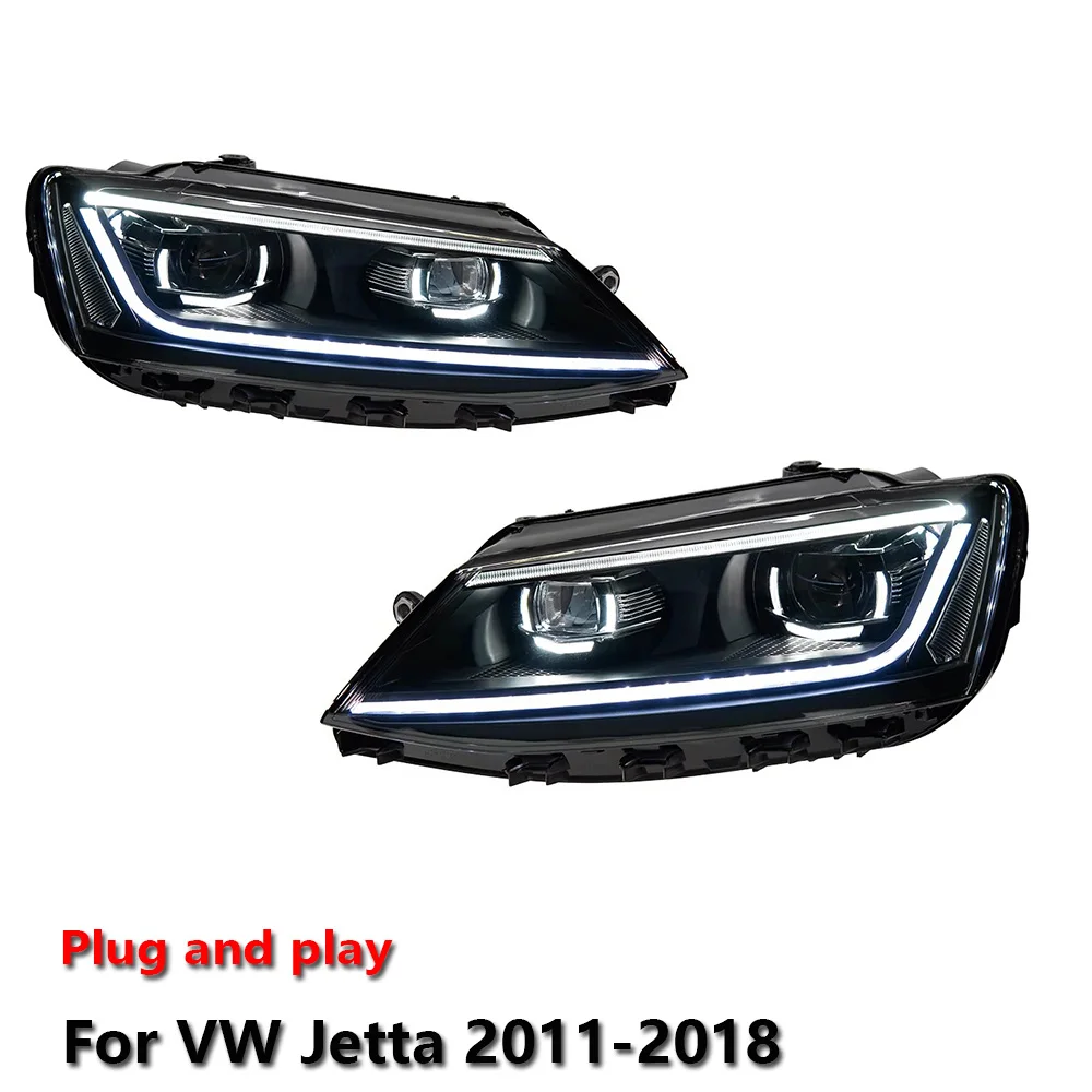 

Светодиодные аксессуары для модернизации фар для VW Jetta 2011-2018: ДХО, стоп-сигнал, указатель поворота, подключение Plug and Play