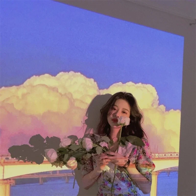 Moon Galaxy Light Projector - Background Atmosphere Night Light, Party Decor, Birthday Gift.