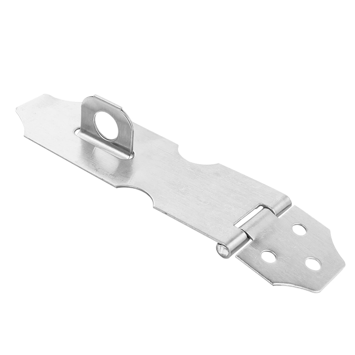 

20 Pcs Door Lock Anti-theft Stainless Steel Padlock Hasp Heavy Duty Latch Clasp Silver