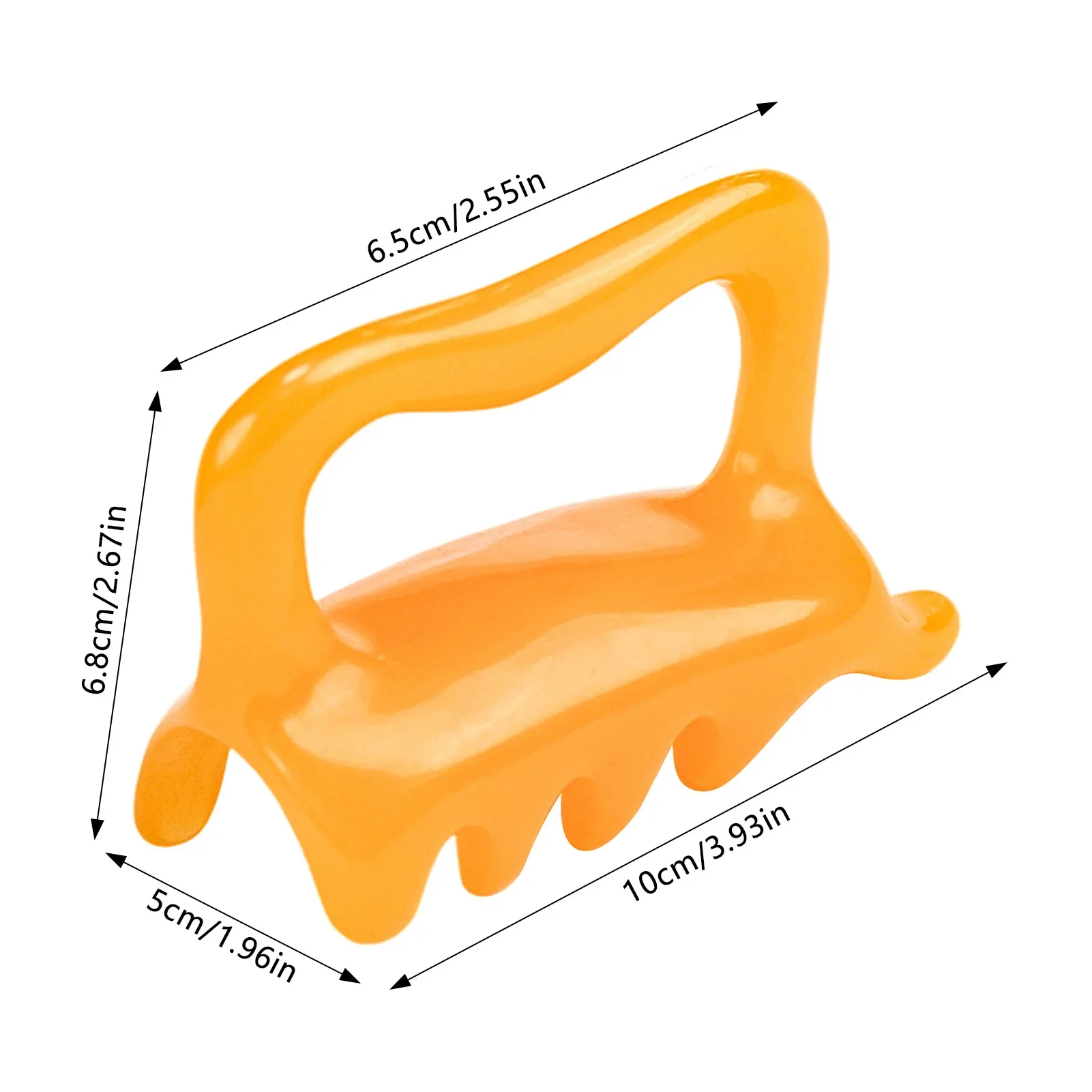 أداة تدليك كبيرة اللفافة مدلك الكتف الرقبة نقطة سحب بار كشط تدليك دليل آلة دفع مزدوجة الزناد نقطة مدلك